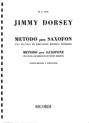 Jimmy Dorsey Sax Alto Method_1940