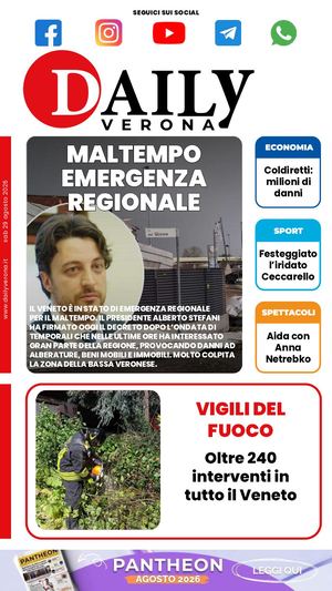 Daily Verona 29 Agosto 2026