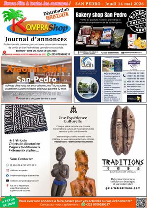 KOMPRASHOP SAN PEDRO – N°0008 – 14 MAI 2026.