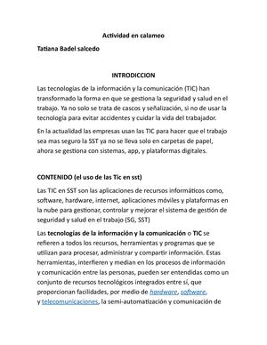 Actividad En Calameo