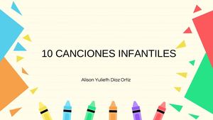 10 canciones infantiles para niños .