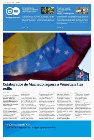 2026 08 29 Diario Deutsche Welle De