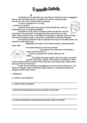 Banco De Lecturas Para Primaria