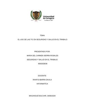 Actividad Sst Maria Sierra