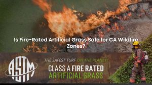 Is Fire-Rated Artificial Grass Safe for CA Wildfire Zones?