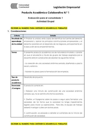 C1 S2 Rubrica De Evaluacion Pa Legislación Empresarial
