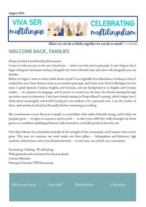 Blue And White Simple Formal Classroom Newsletter (8)