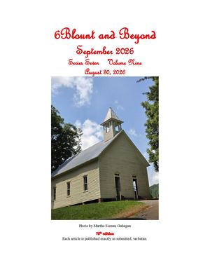 September 2026 Blount And Beyond 78th Edition Pdf