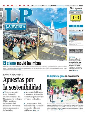 Portada 30 de agosto del 2026