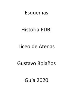 Esquemas Historia