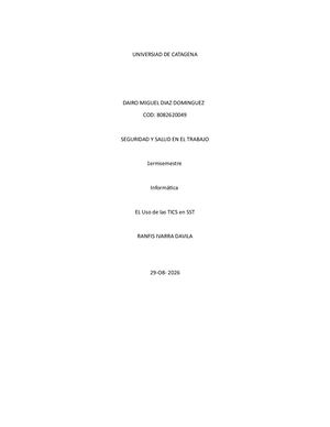 Trabajo De Informatica De Las Tic