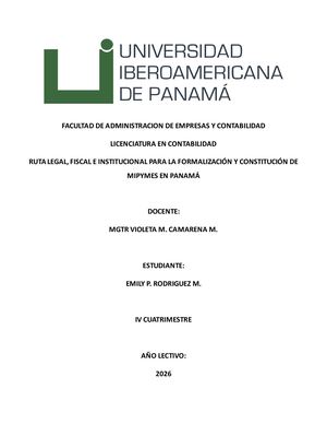 Asignación II Investigación Documental