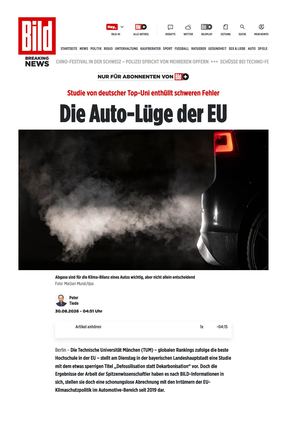 Wissenschaftler Weisen Gefährliche Strategie Der Eu Nach Elektroautos Sind Nicht Klimaneutral Politik Bild De