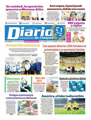 Portada Domingo 30 De Agosto De 2026