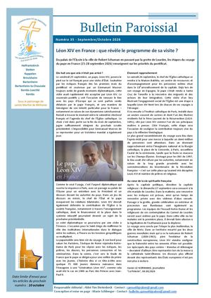 Bulletin Septembre/Octobre 2026
