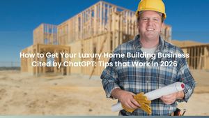 How to Get Your Luxury Home Building Business Cited by ChatGPT: Tips that Work In 2026