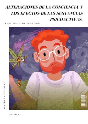 Alteraciones de la conciencia y el efecto de las sustancias psicoativas