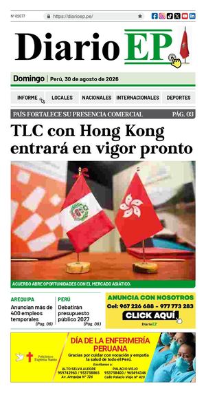 2026 08 30 Diario Ep Aqp