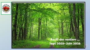 Au Fil Des Sentiers Saison 2025 2026