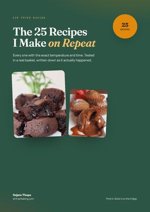 Air Fryer Baking Recipes