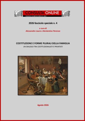 Costituzione e forme plurali della famiglia. Un dialogo tra costituzionalisti e privatisti
