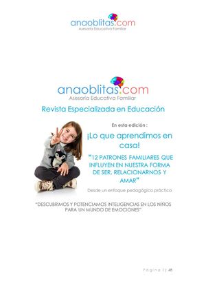 Lo que aprendimos en casa