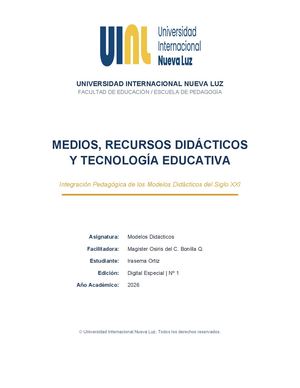 Revista Digital Modelos Didacticos Irasema Ortiz