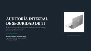 Auditoria Seguridad Pc