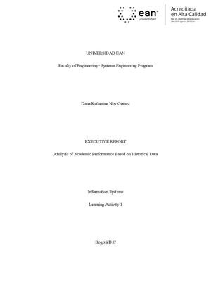Executive Report