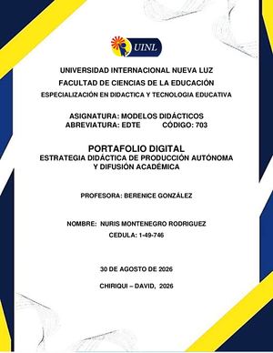 Portafolio Digital Didactica