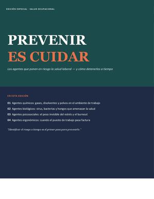 Revista Agentes Prevencion