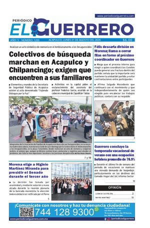 Lunes 31 de agosto del 2026