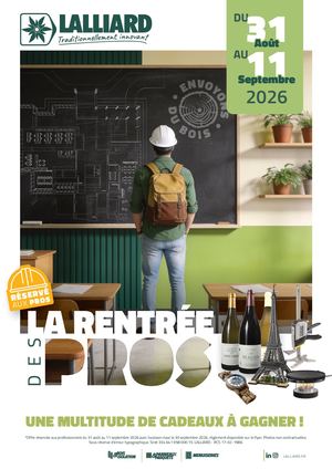La rentrée des pro 2026 - Lalliard