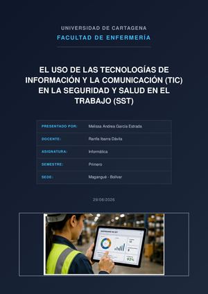 El uso de las TIC en SST