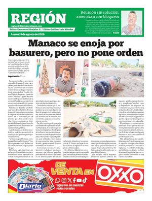 Region Lunes 31 De Agosto 2026