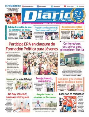 Portada, Lunes 31 De Agosto De 2026