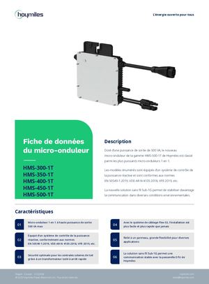 Datasheet Hms 300&350&400&450&500 1t Eu Fr V202408