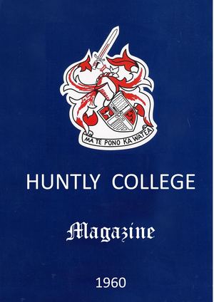1960 Huntly College Magazine