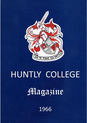 1966 Huntly College Magazine