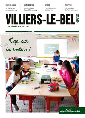 VILLIERS-LE-BEL INFOS N°240 DE SEPTEMBRE 2026
