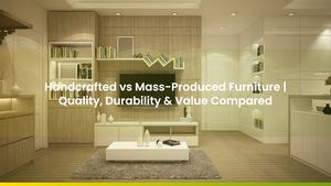 Handcrafted vs Mass-Produced Furniture | Quality, Durability & Value Compared
