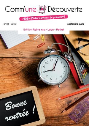 COMM'UNE DECOUVERTE - Edition Reims nord - Laon - Rethel - N°115