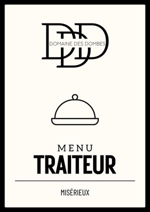 Carte Traiteur