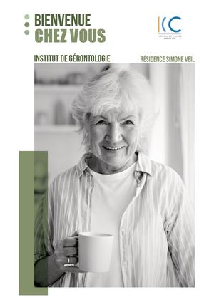 Livret D'accueil Centre De Gérontologie Copie