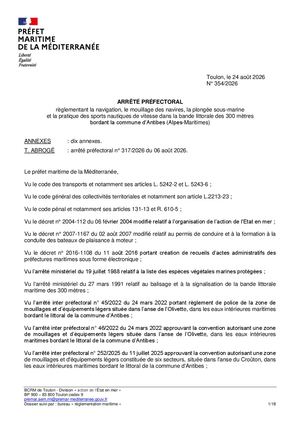 Plan De Balisage Antibes