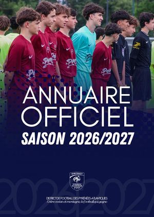 Annuaire Officiel 2026/2027