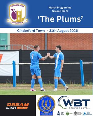 Ptfc Programme Vs Cinderford