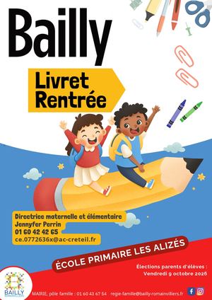 Livret Rentrée Les Alizés 2026/2027
