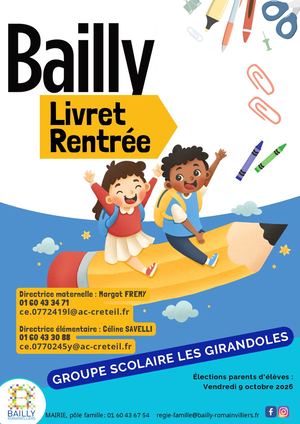 Livret Rentrée Les Girandoles 2026/2027