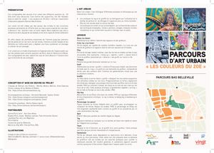 Cartographie street art - Bas Belleville